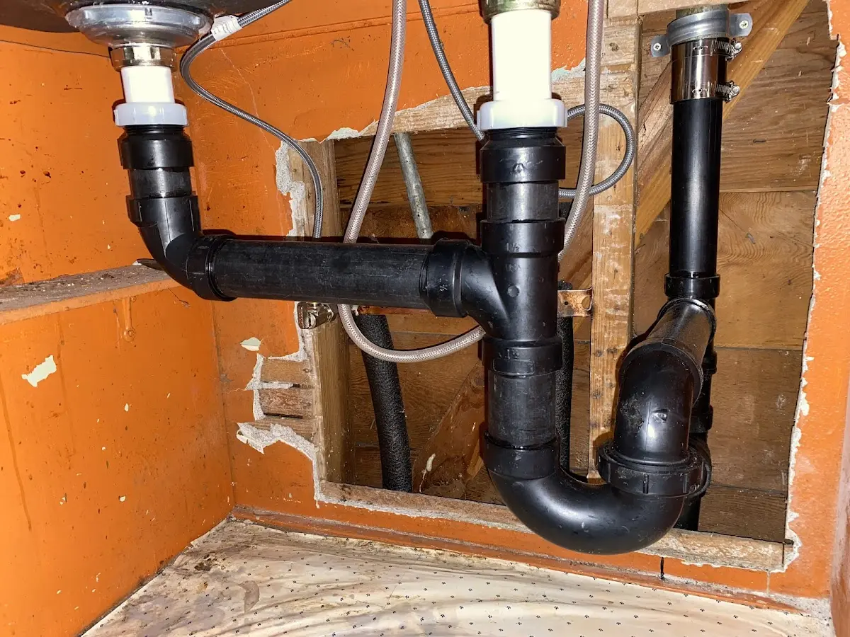 Professional Repiping Services equipment and tools on the job in Freeburg